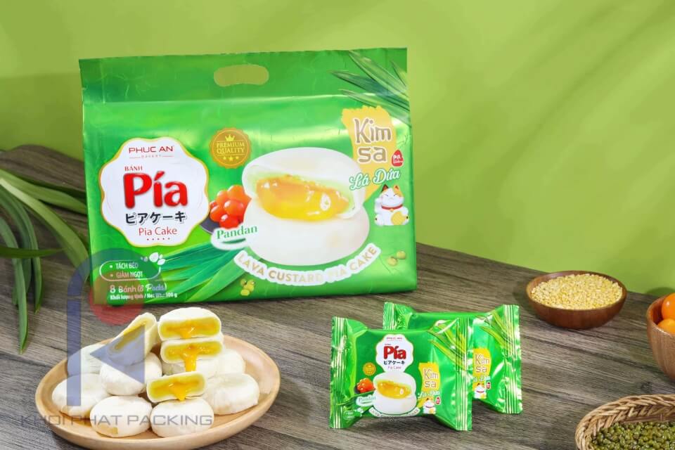Bao bì bánh pía – Bảo quản sản phẩm và nâng tầm thương hiệu 7 bao bì đựng bánh pía loại ép sẵn và màng đóng gói tự động cho bánh nhỏ