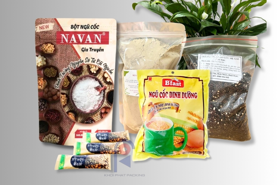 Bao Bì Ngũ Cốc Dinh Dưỡng Chuyên Dụng – Bền Đẹp, In Ấn Sắc Nét 7 Bao bì ngũ cốc dinh dưỡng, granola