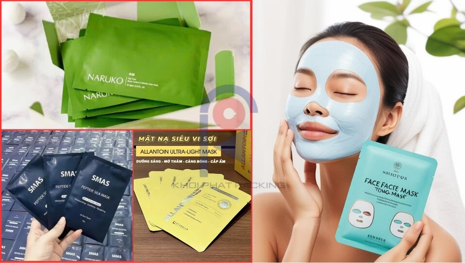 Tổng quan các loại bao bì mặt nạ dưỡng da đẹp và đa dạng trên thị trường