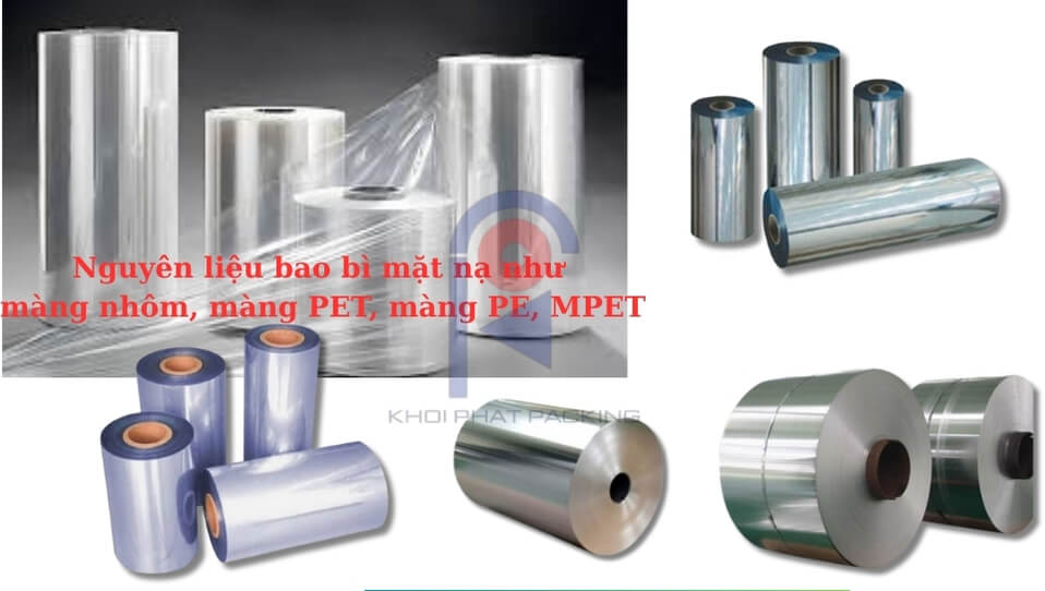 Bao Bì Mặt Nạ: Tất Cả Những Gì Bạn Cần Biết Từ A-Z 10 Các loại chất liệu phổ biến dùng sản xuất bao bì mặt nạ: màng nhôm, PET, PE