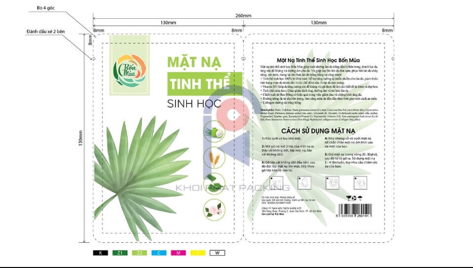 Bao Bì Mặt Nạ: Tất Cả Những Gì Bạn Cần Biết Từ A-Z 15 Kích thước tiêu chuẩn và thông số kỹ thuật quan trọng của bao bì mặt nạ