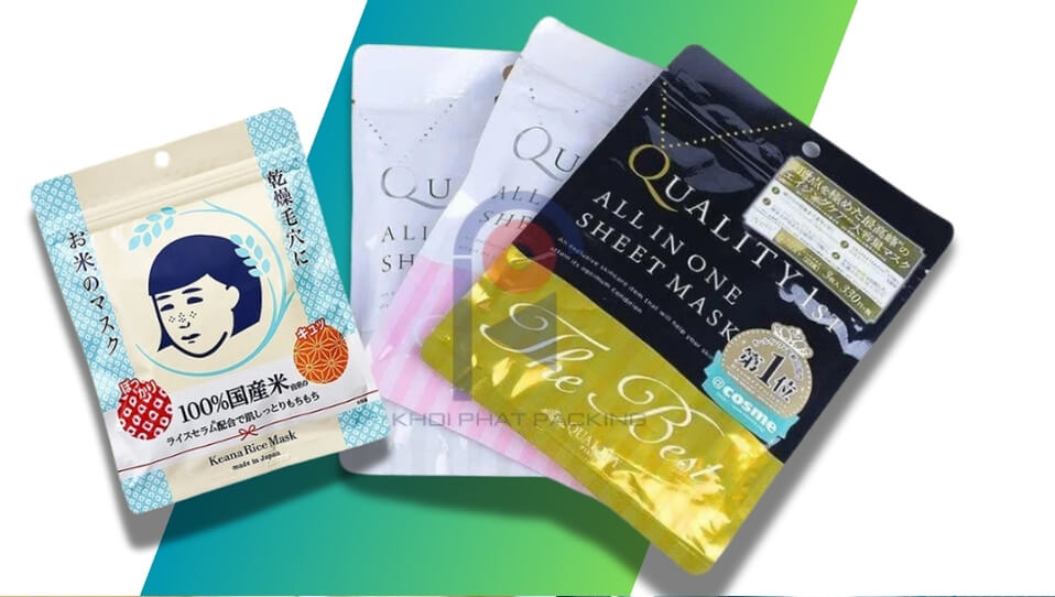Bao Bì Mặt Nạ: Tất Cả Những Gì Bạn Cần Biết Từ A-Z 12 Các kiểu dáng bao bì mặt nạ phổ biến: túi 3 biên, túi zipper