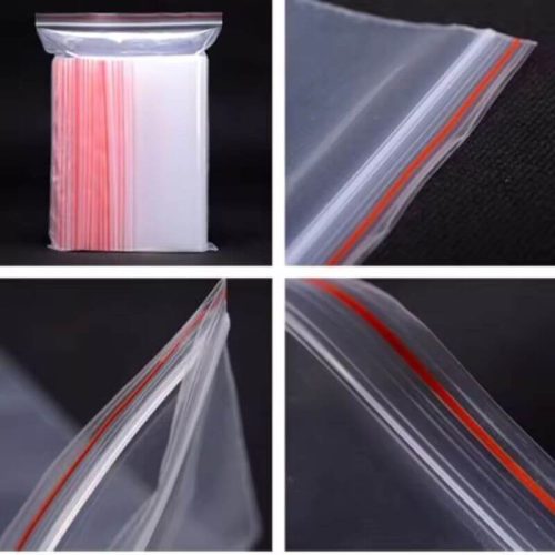úi zipper chỉ đỏ (hay còn gọi là túi zip chỉ đỏ, túi kít, túi díp, túi nhíp)