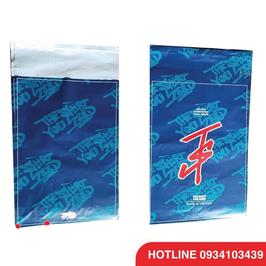 Túi niêm phong đóng gói quần áo chuyên nghiệp in theo yêu cầu