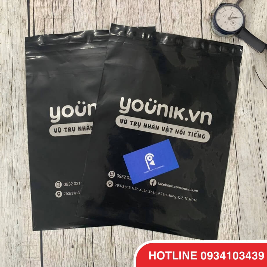 Túi niêm phong in logo số lượng ít