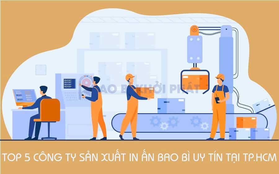 Top 5 Công Ty Sản Xuất In Ấn Bao bì Uy Tín Tại TP.HCM