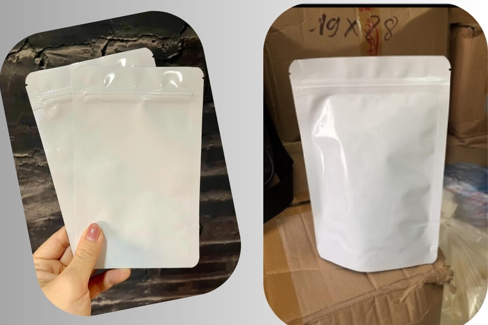 Túi Zipper Trắng Sữa Đủ Kích Cỡ, Sản Xuất In Ấn Theo Yêu Cầu 9 Túi zipper trắng sữa đủ size tại Khởi Phát