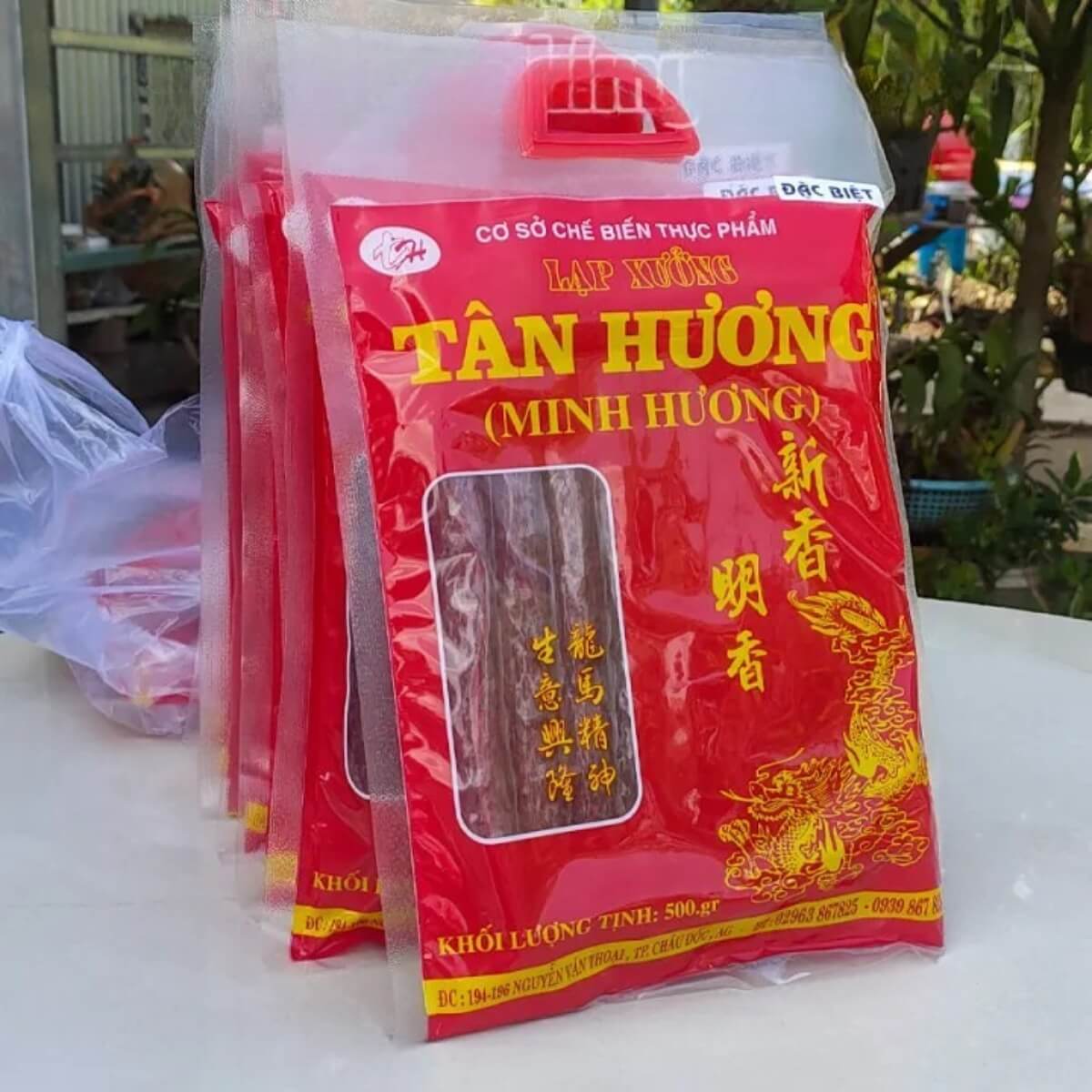 bao bì lạp xưởng màng ghép phức hợp an toàn vệ sinh thực phẩm