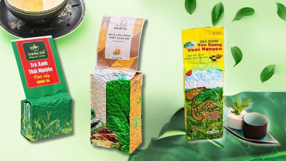 Bao bì trà hút chân không giúp bảo quản hương vị trà tối ưu và lâu dài.