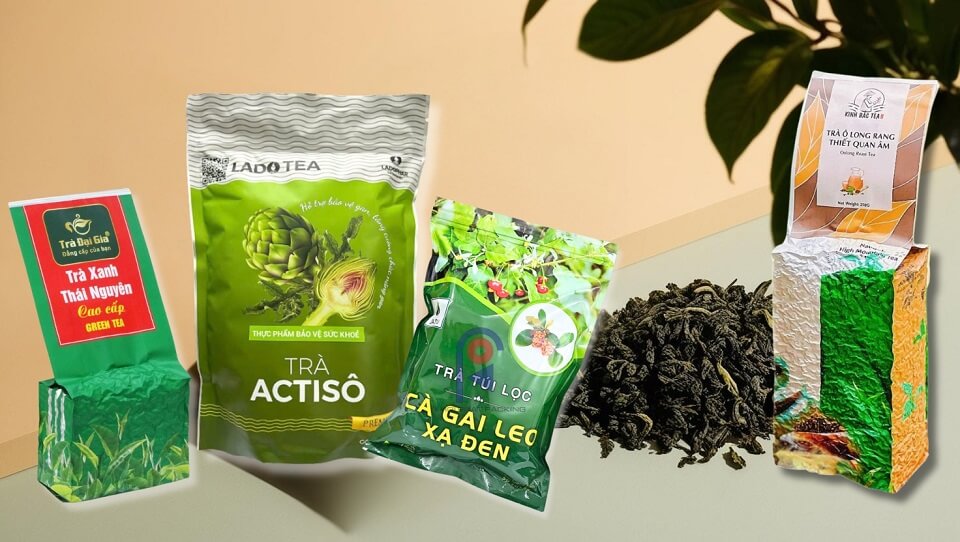 Tổng quan các loại bao bì trà phổ biến trên thị trường hiện nay, từ truyền thống đến hiện đại