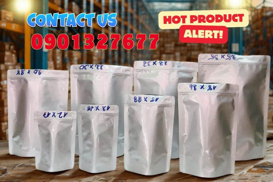 Túi Zip Bạc Ghép 1 Mặt, 2 Mặt - Giải Pháp Bao Bì Tối Ưu 18 Túi zip bạc tại Khởi Phát
