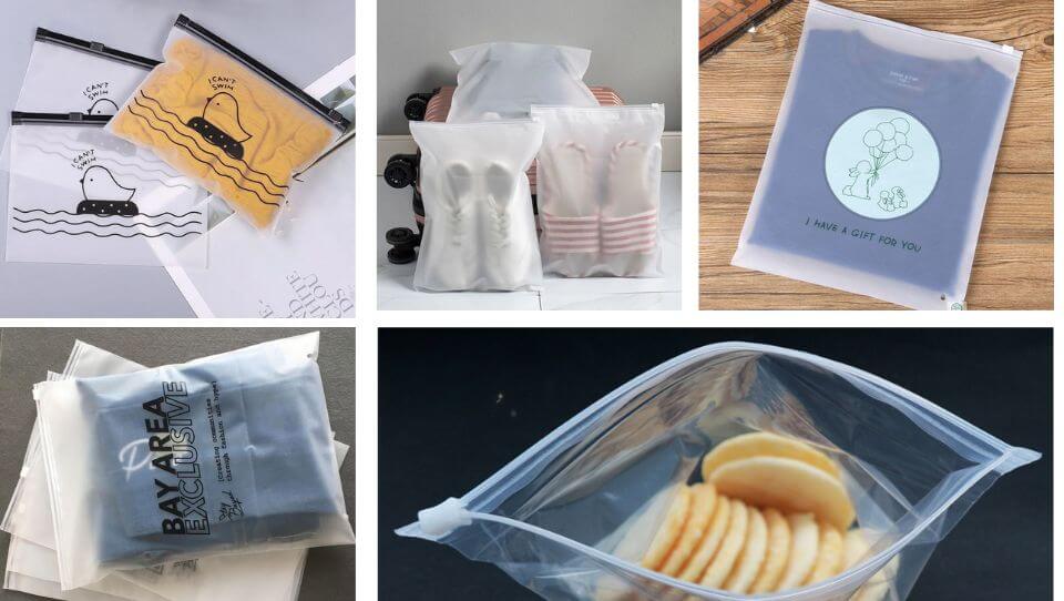 Túi Zipper Khóa Kéo – Giải Pháp Bao Bì Tiện Ích, Chất Lượng Tại TPHCM 8 Túi zipper khóa kéo đựng quần áo, thực phẩm, in logo tại TPHCM