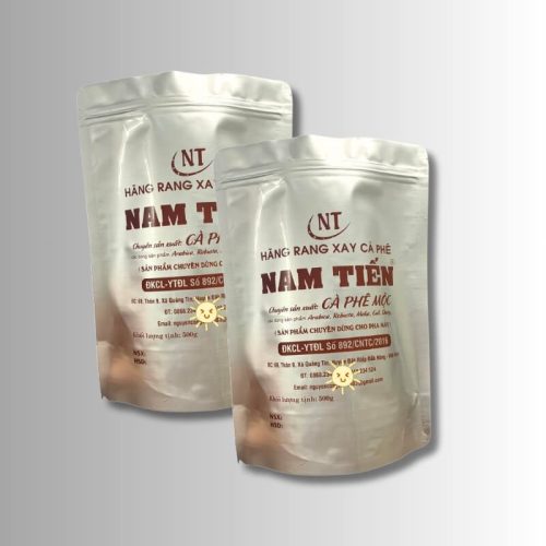 túi zipper màu đáy đứng bạc nhiều kích thước