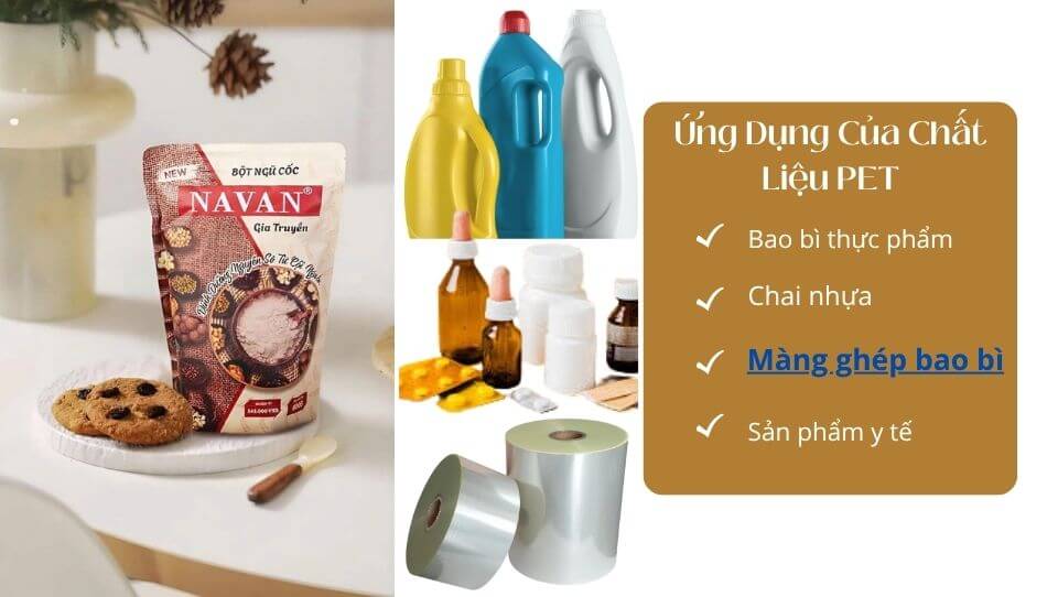 Chất Liệu PET Là Gì? Ứng Dụng Và Ưu Điểm Nổi Bật 2 Chất liệu PET được sử dụng rộng rãi trong nhiều lĩnh vực