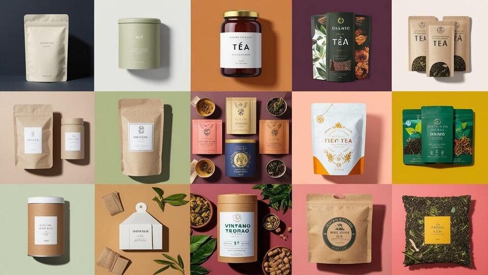 Tổng hợp các xu hướng thiết kế bao bì trà đẹp và ấn tượng hiện nay, từ tối giản đến cổ điển