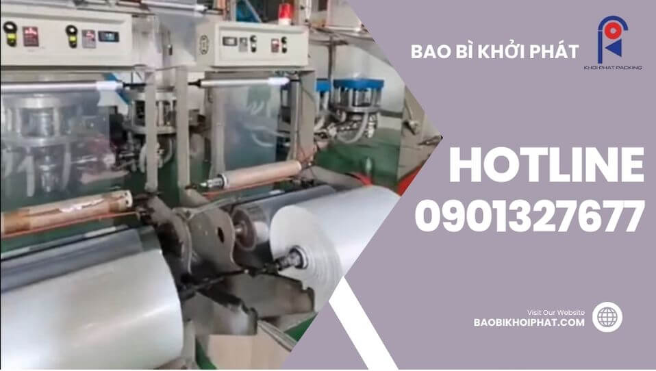 Xưởng sản xuất túi ni lông đựng quần áo uy tín bao bì Khởi Phát