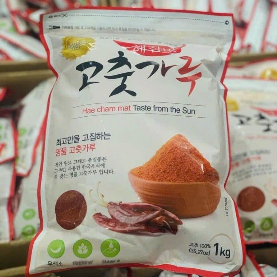 Bao bì bợt ớt Hàn Quốc loại ép 3 biên
