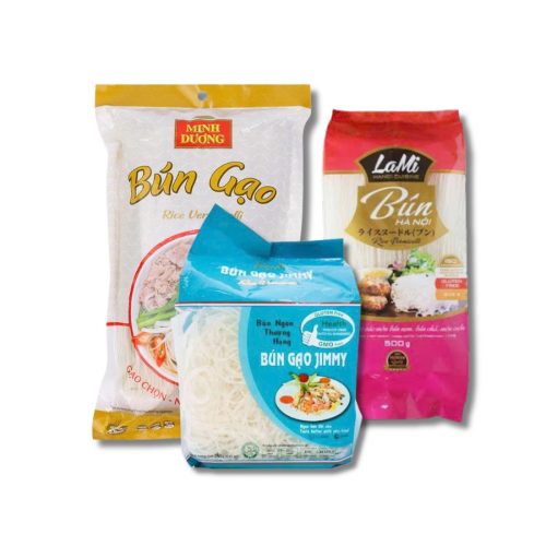 các loại bao bì bún khô in trục đồng sắc nét
