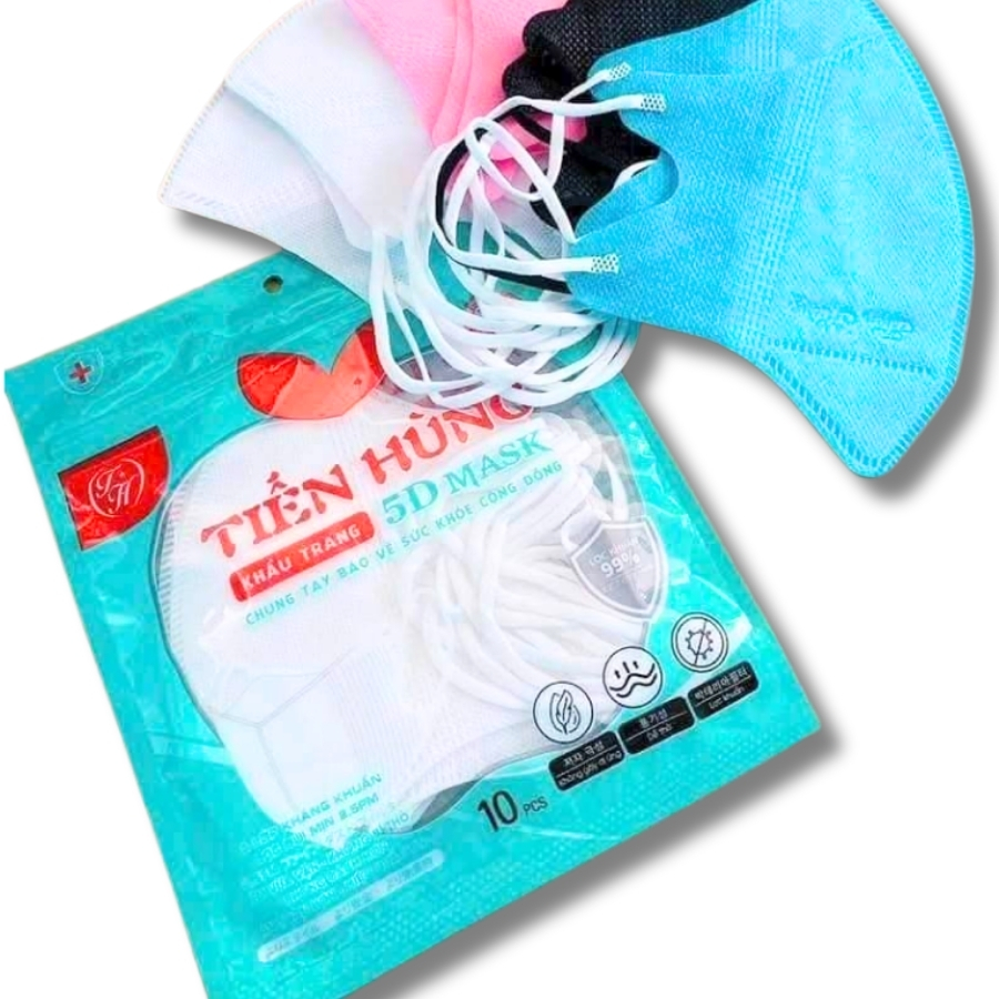 Bao Bì Khẩu Trang Y Tế, Vải, 3D, N95 2 Bao bì khẩu trang y tế, 3D, N95