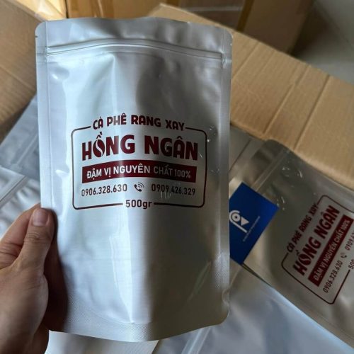 Mẫu túi zip đáy đứng in logo đẹp