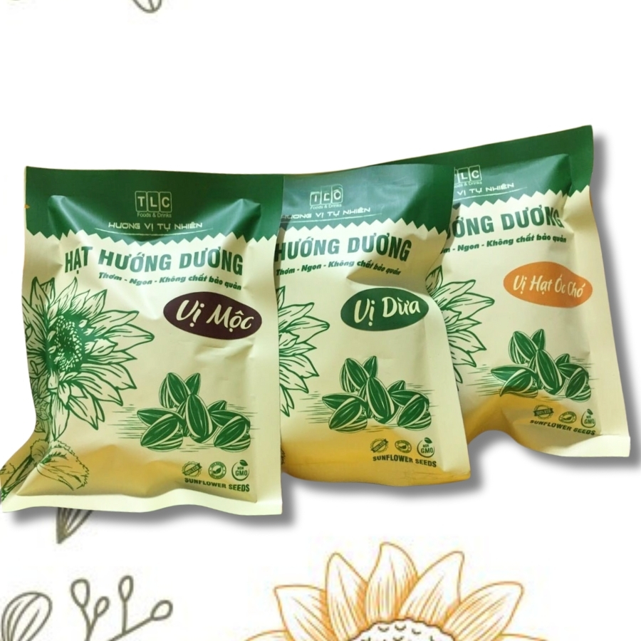 Túi đựng hạt hướng dương bán lẻ
