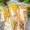túi zipper trong suốt 2 mặt đựng mít sấy