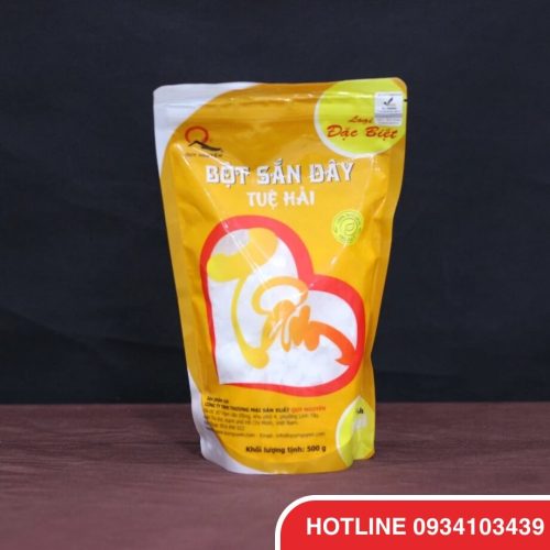 bao bì bột sắn dây